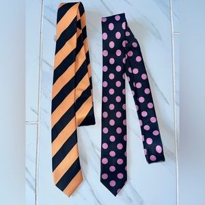 Two vintage ties